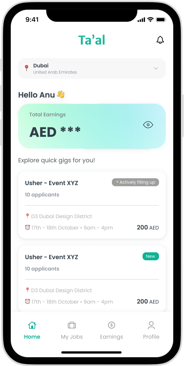 Home - customisable